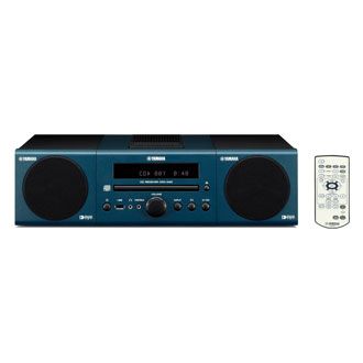 Yamaha MCR 040 dark blue Micro Anlage inkl. iPod Dock