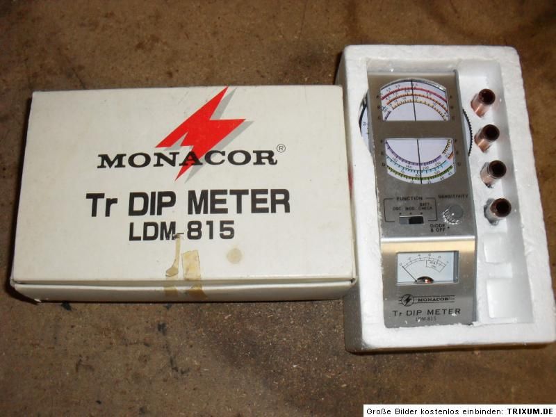 Tr DIP Meter LDM 815 von MONACOR Frequenzmesser ?