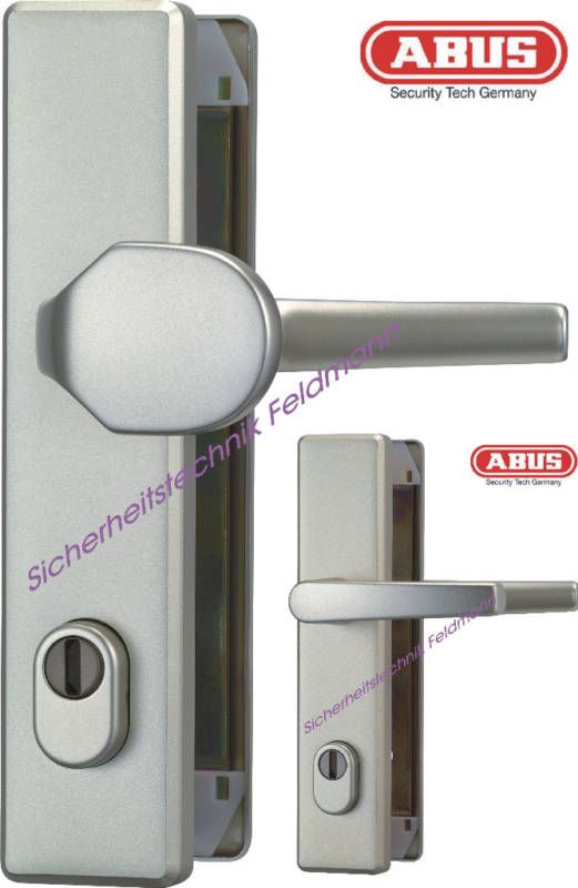 ABUS Sicherheitsbeschlag HLZS 814 HLZS814 Aluminium F2