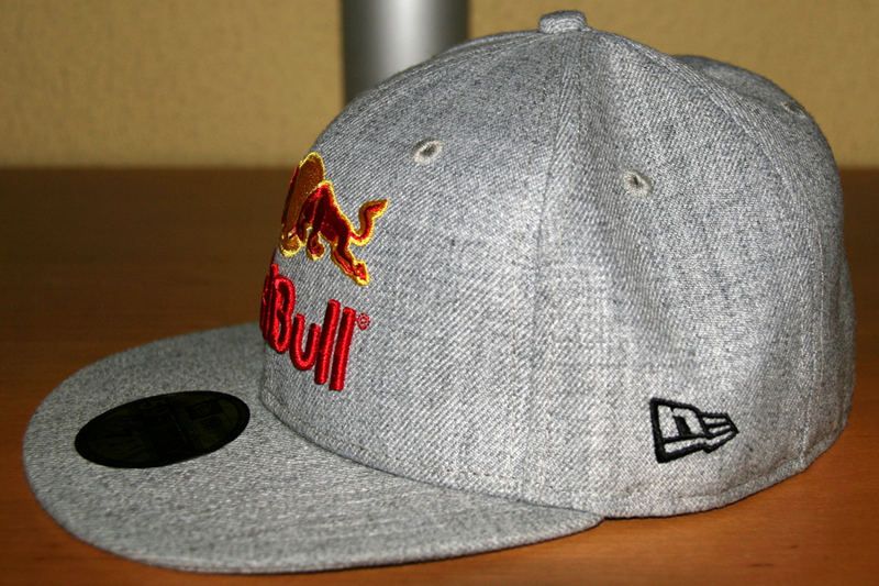 NEW ERA   Red Bull Cap +++ grau +++ 7 1/4 +++