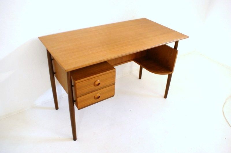 TEAK Schreibtisch writing desk Juhl Vodder Ära 60/70er