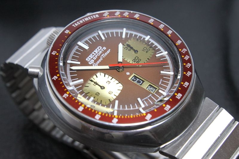 Vintage SEIKO BULLHEAD Chronograph Automatik 6138 0040 automatic