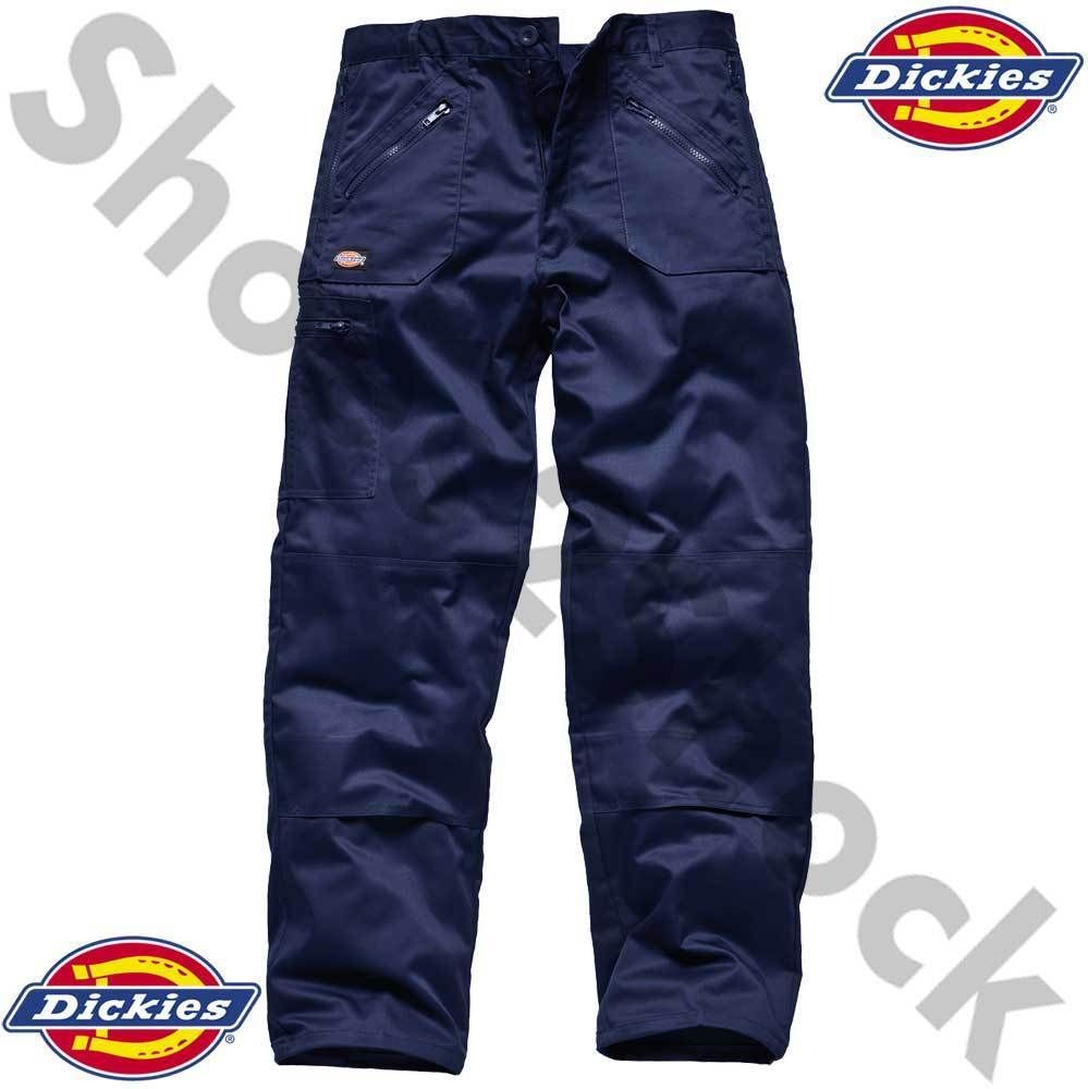 Herren Arbeitshosen Schwarz Dickies Redhawk Action W30 L32 WD814