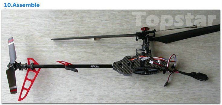 RC Hubschrauber MJX F645, F 45 Brushless Motor Umrüst Set, Helikopter