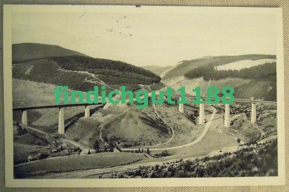 Postkarte Harz Altenau Ansichtskarte DDR Oberharz Okertalsperre