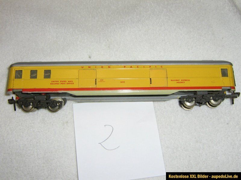 Fleischmann 1422 U Packwagen Pullman der Union Pacific RR US Wagen