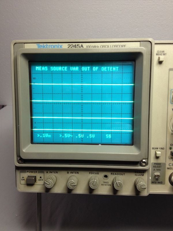 Tektronix 2245A 100 MHz 4 Kanal Oszilloskop Tektronix 2245A