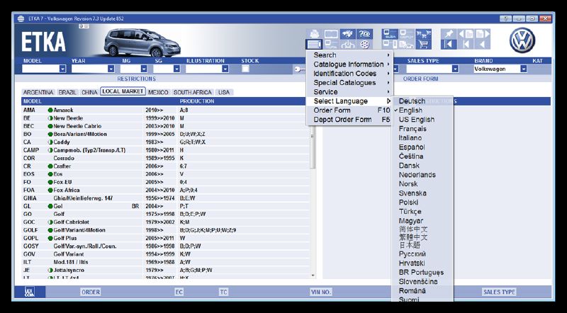 ELSAWIN 3.90 2011+ ETKA 7.3 2011  2012 + ETOS FREE