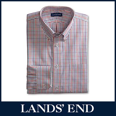 LANDS END Herren Paintbrush Hemd Langarm *Sale*