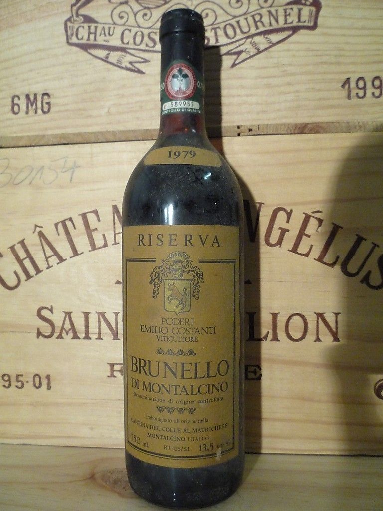 BRUNELLO DI MONTALCINO Riserva   1979 Emilio Costanti