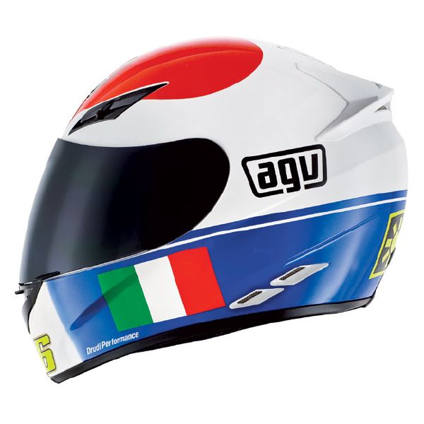 NEU HELM INTEGRAL AGV K3 K 3 HEART REPLIKA VALENTINO ROSSI Größe XL