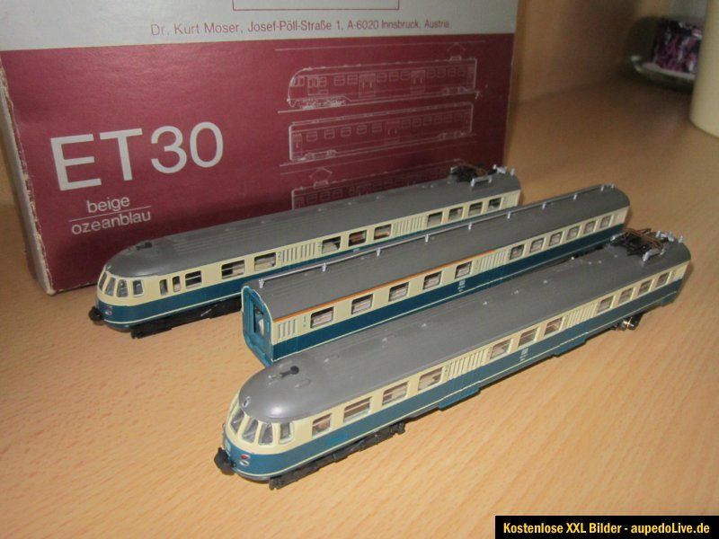 BR 430/830 (ET30) ozeanblau/beige 3tlg.