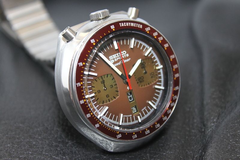 Vintage SEIKO BULLHEAD Chronograph Automatik 6138 0040 automatic