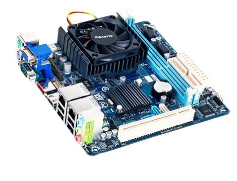 Mainboard Gigabyte GA C847N mini ITX DDRIII Intel Sockel G2