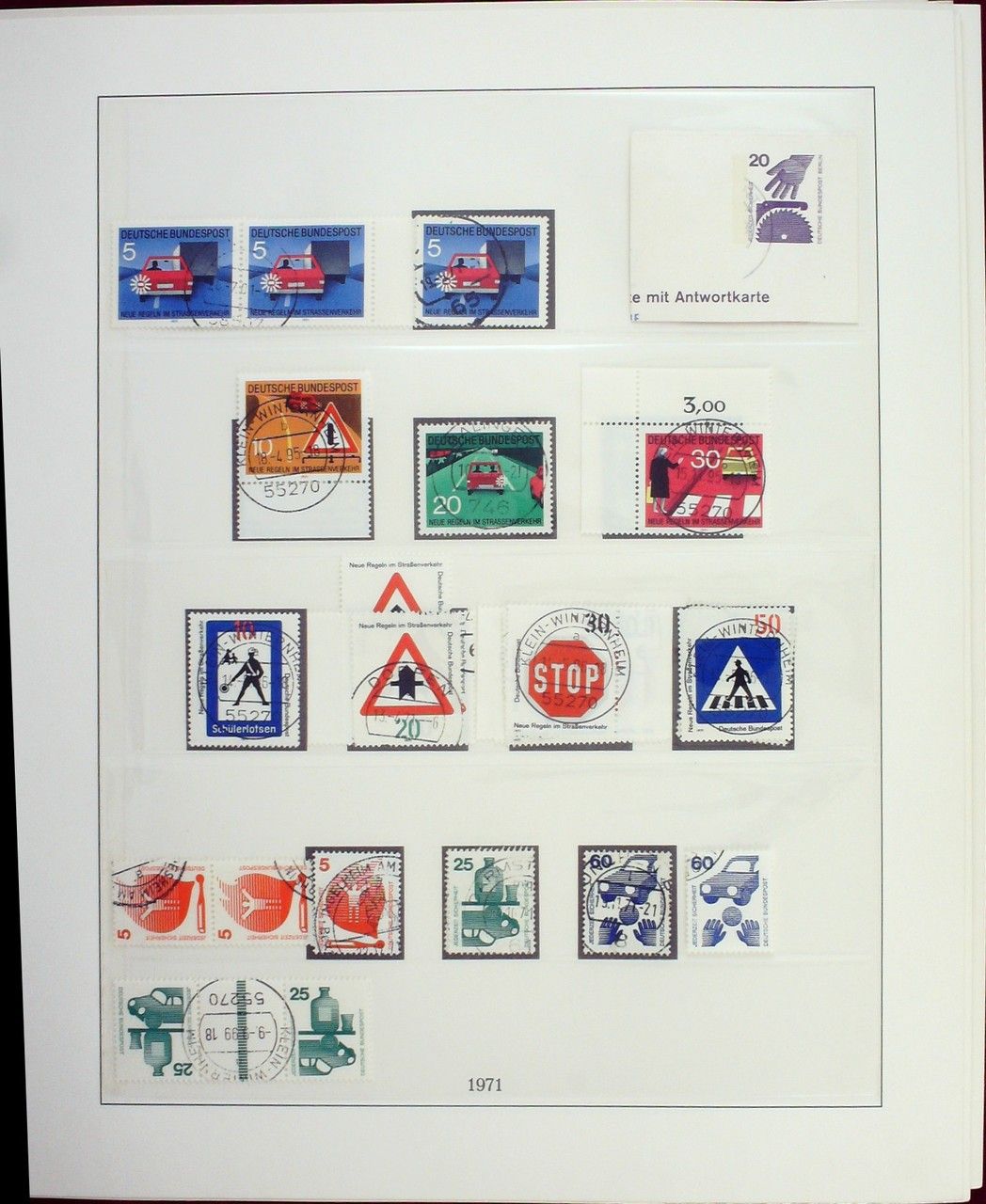 TOP Sammlung BRD gestempelt 1949   1984 Hauptw. komplett auf 117 S. in