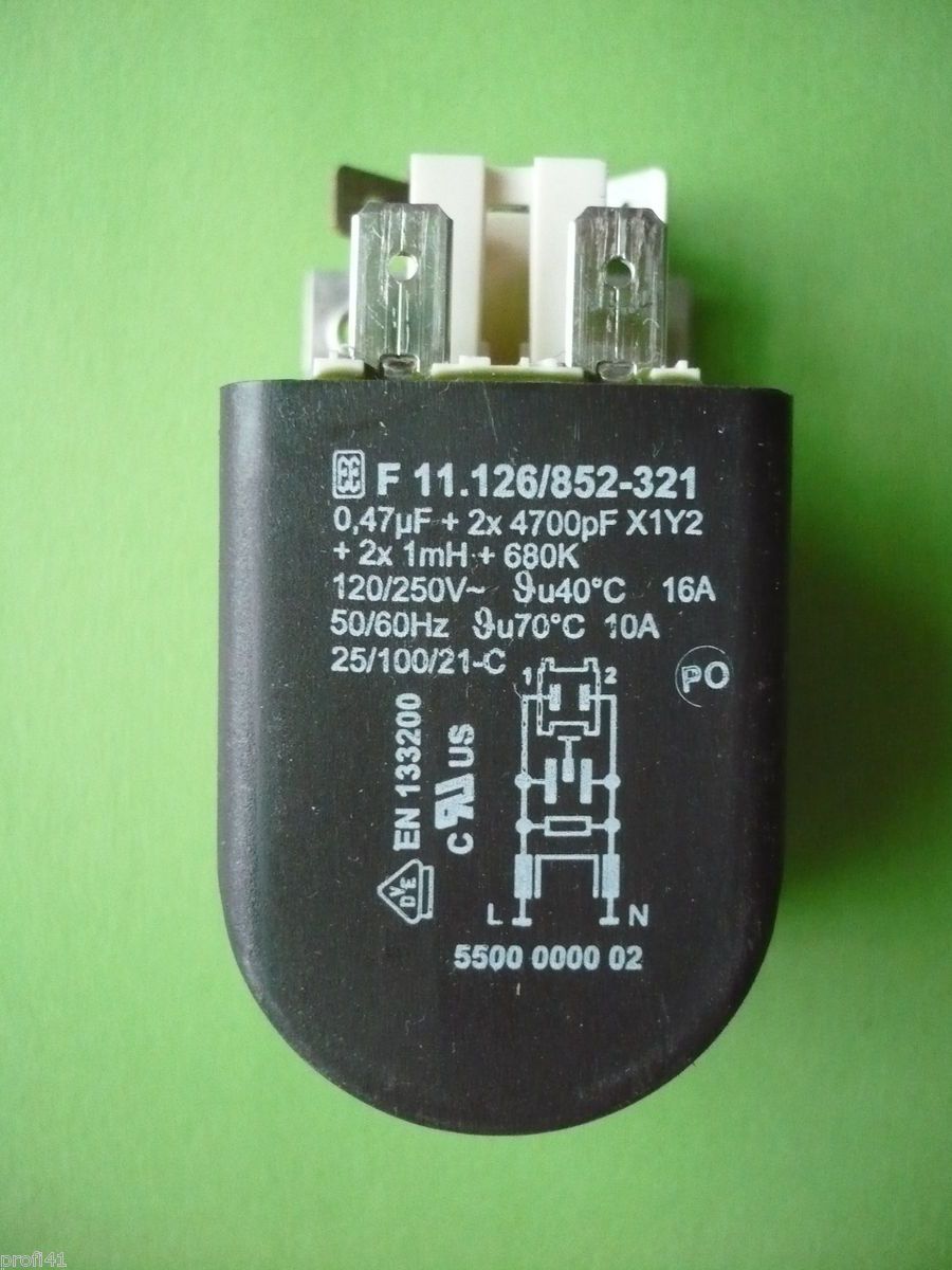 Entstörfilter Siemens Bosch F11.126/852 321 5500000002