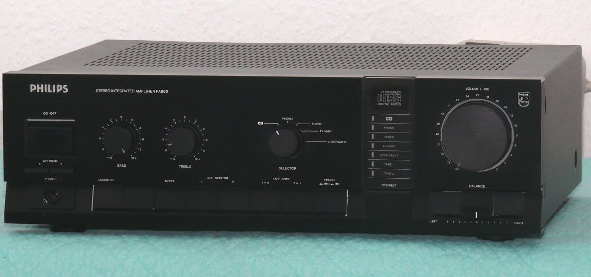 Philips FA 860 Top Vollverstärker 