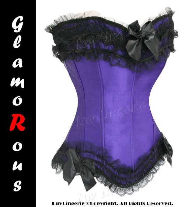 870PR Moulin Rouge Vollbrust Corsage Korsett Dessous #52 6XL