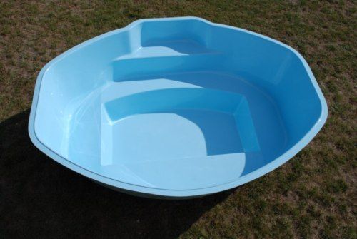 GFK Schwimmbecken Pool Becken Set OZZY 2,85x 2,30x0,85m