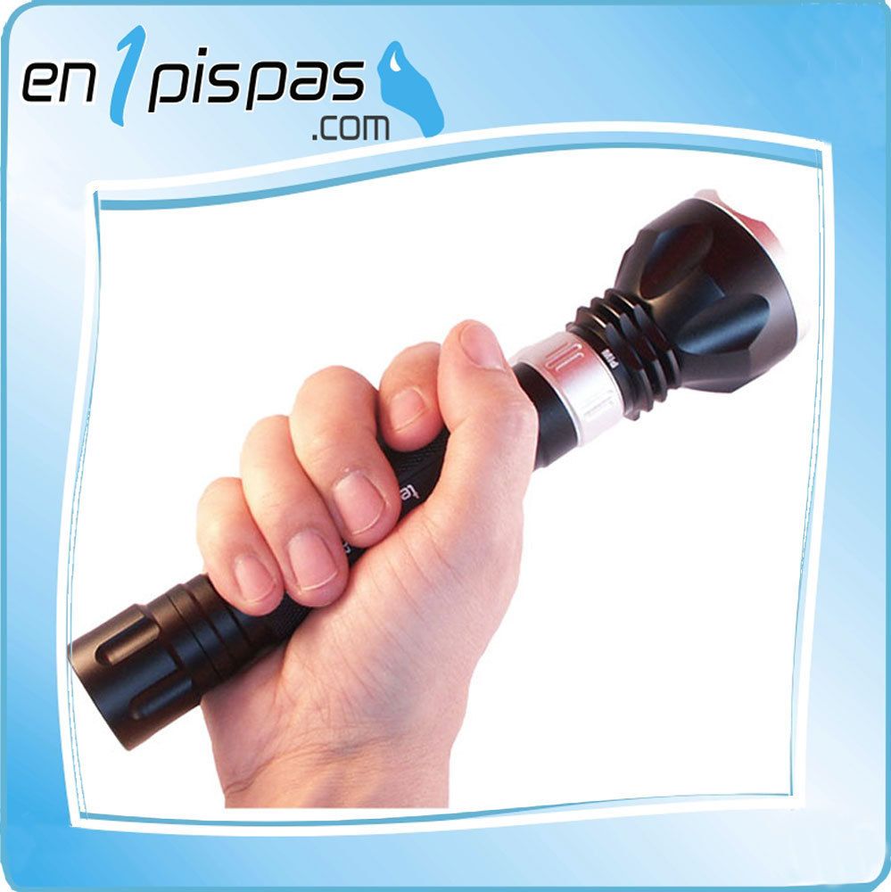 Phare plongée LED 900 lm Scuba diving torch TEC1001A