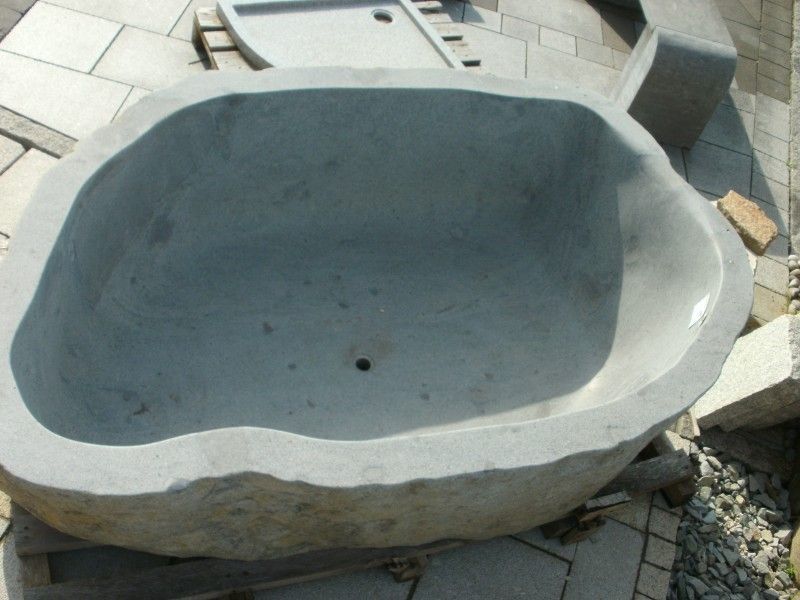 Naturstein Badewanne Wanne Pool Marmor Sanitär Badmöbel 190x90x60