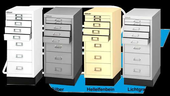 BISLEY BÜRO SCHUBLADENSCHRANK WERKZEUGSCHRANK MIT SCHUBLADEN METALL