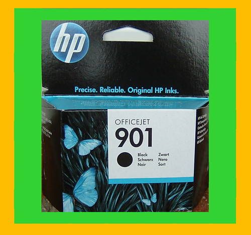 HP 901 HP901 schwarz ORIGINALE DRUCKERPATRONE