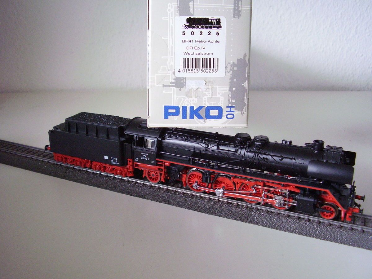 Piko HO 50225 Dampflok BR 41 1286 8 Reko Kohle DR Ep IV Wechselstrom