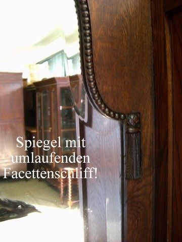 Art Deco  Jugendstil Esszimmer Buffet Glas  Vitrine ANTIK Anrichte