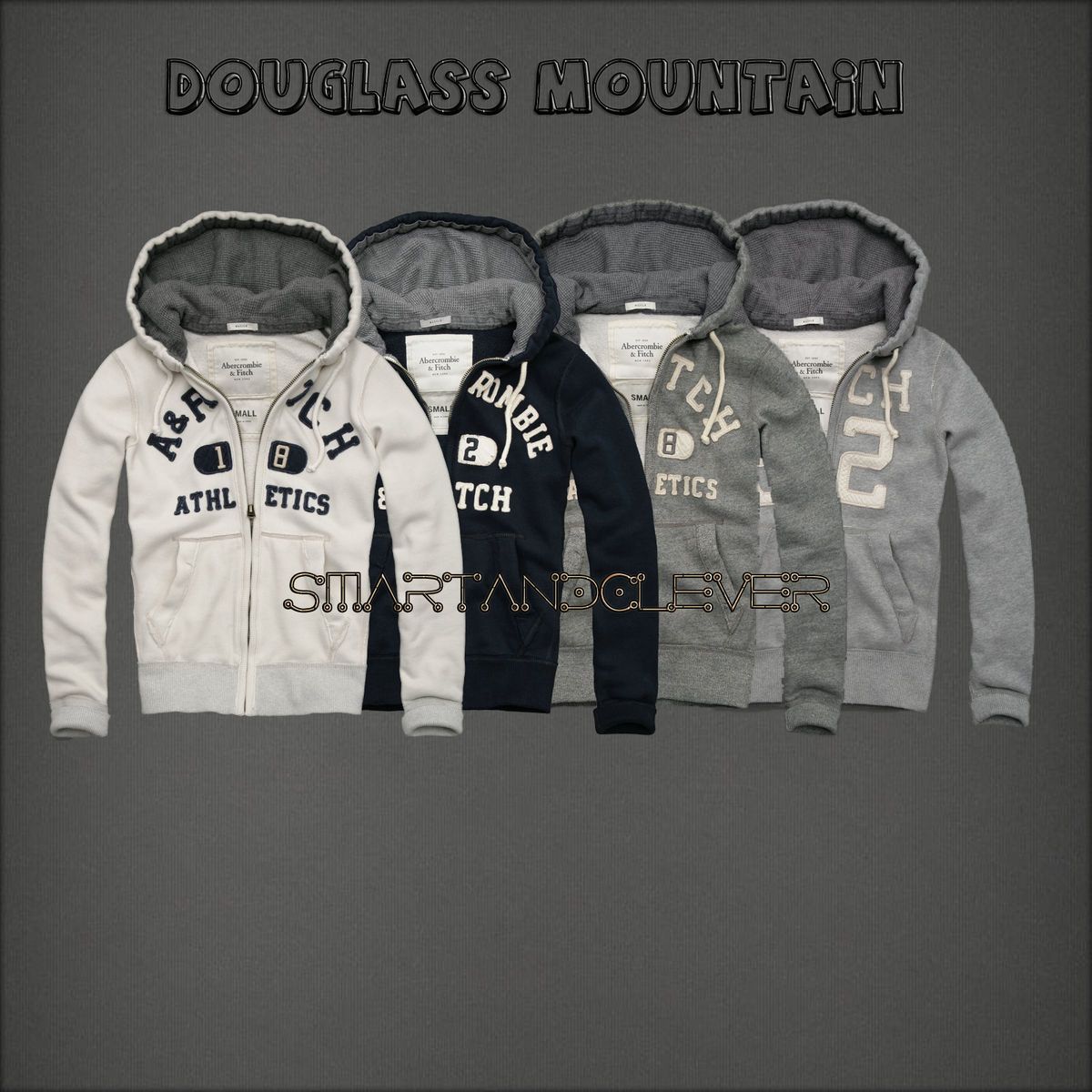 Abercrombie & Fitch Hoodie / Sweatjacke Douglass Mountain S M L XL