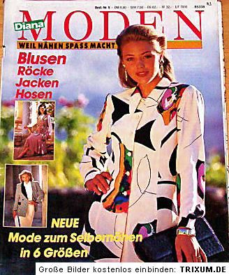 Diana Special Moden Gr. 38   48 Herbst/Winter 1993