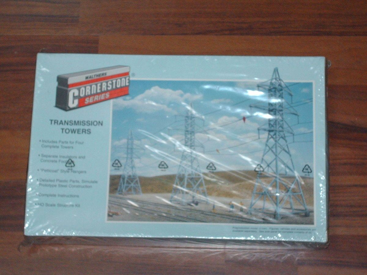 Transmission Towers Hochspannungsmaste Nr. 933 3121 Neu+OVP