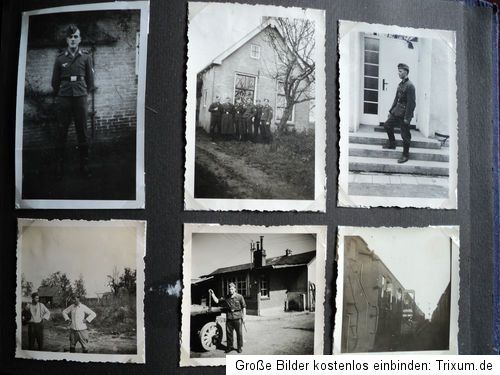 ALTES FOTOALBUM,2WK,WWII,WW2,KONVOLUT 50 FOTOS,SOLDATEN,UNIFORM