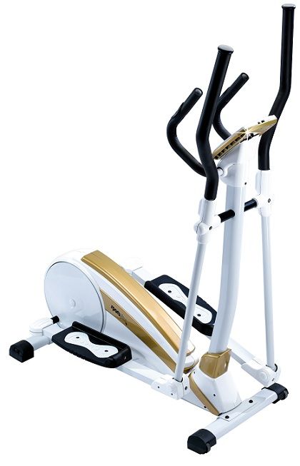 Sportplus Crosstrainer Ergometer, gold weiß