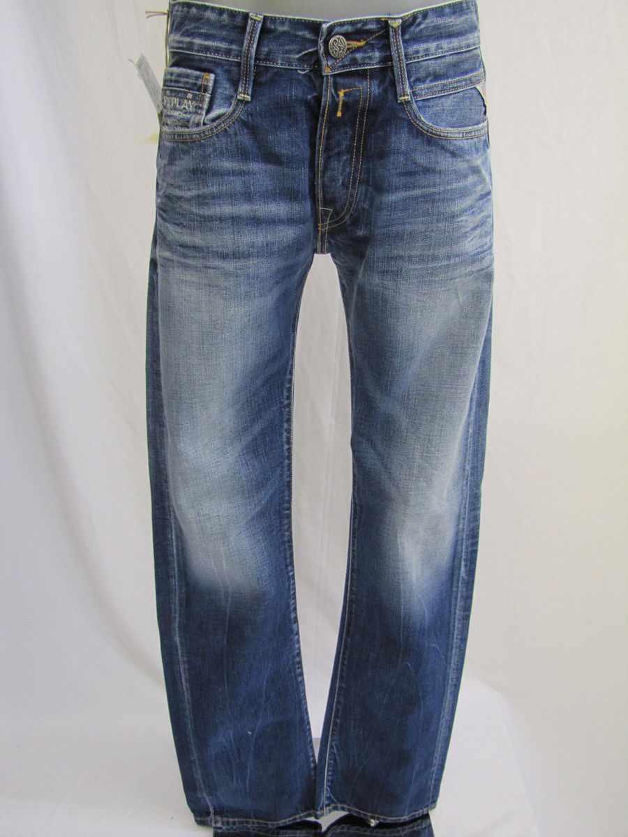 Replay Billstrong M955Y Herren Jeans blau W29/L34 NEU