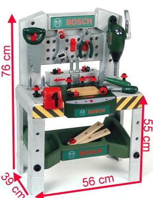 BOSCH 8624 ELEKTRONISCHE WERKBANK FÜR KINDER + NEUWARE