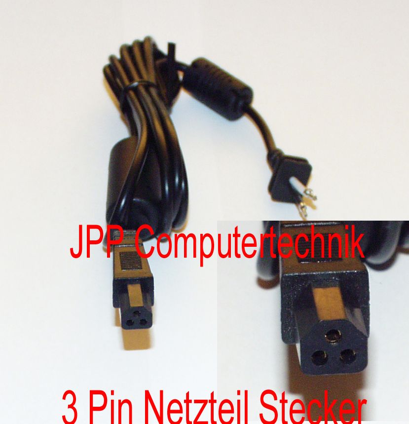 ECS/Elite Stecker 3 Pin Desknote A950 A980 i Buddie NEU