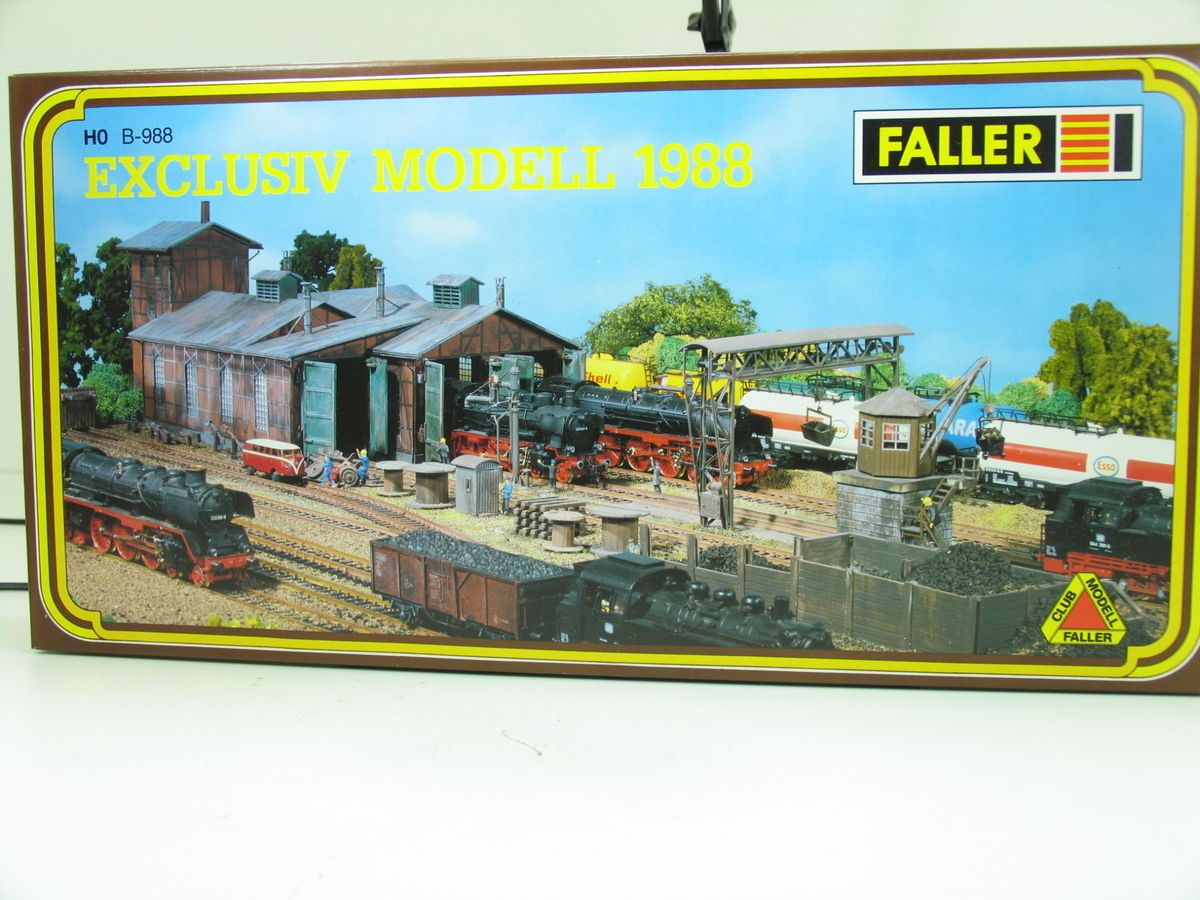 FALLER B 988 BAHNBETRIEBSWERK EXCLUSIV MODELL 1988 M2720