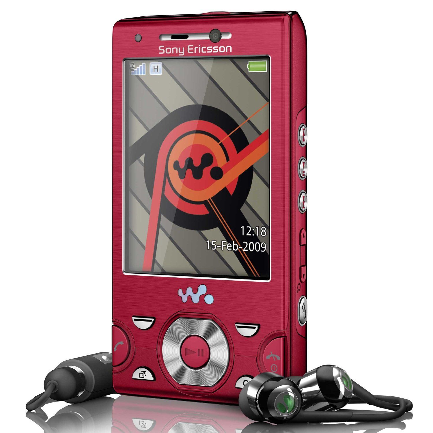 SONY ERICSSON W995 OVP OHNE BRANDING ENERGETIC RED