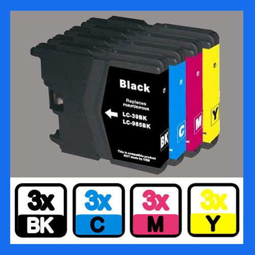 sets LC985BK LC985C LC985M LC985Y INK CARTRIDGE FOR Brother Series