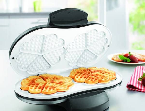 Doppel Waffeleisen mit innovativer Keramik Antihaftbeschichtung