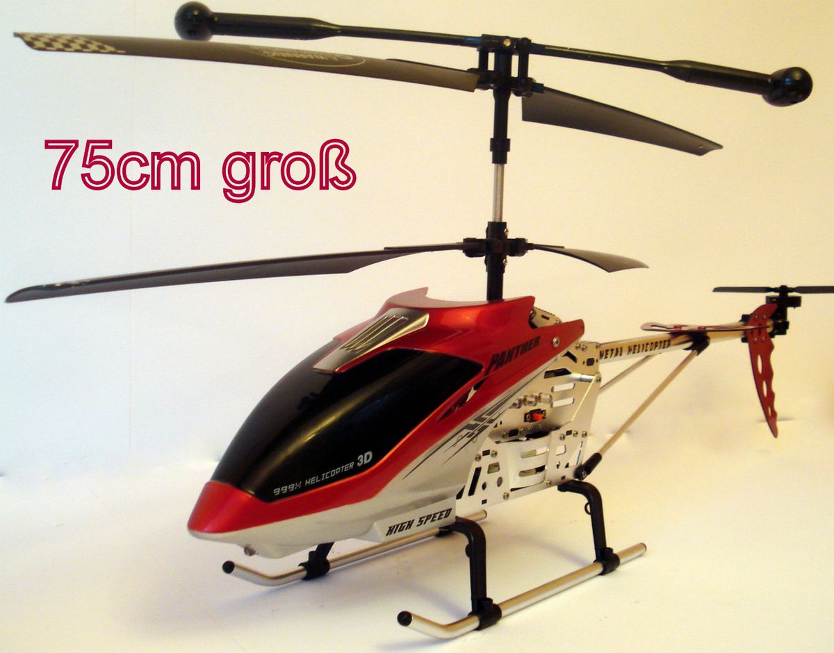 HUBSCHRAUBER SERIES FQ 777 999 75cm Rot Lichtkontrole